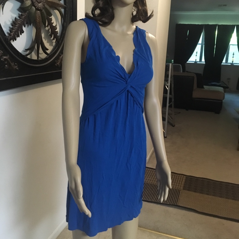 Banana Republic Summer Blue Dress - Picture 2 of 3